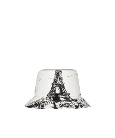DIOR TEDDY-D PARIS SMALL BRIM BUCKET HAT