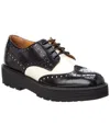 Dior Teddy-d Leather Loafer In Black
