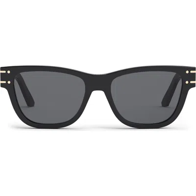 DIOR THE DIORSIGNATURE S6U 54MM SQUARE SUNGLASSES