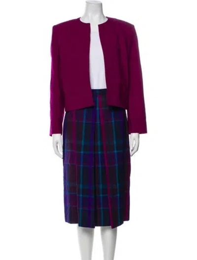 Pre-owned Dior The Suit Wool Skirt Suit In Multi