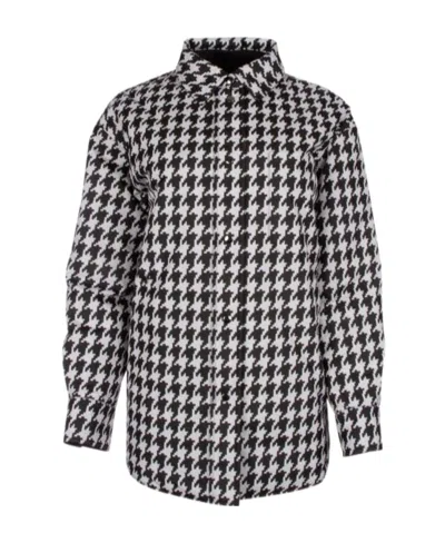 Dior Thousand Bird Print Shirt In Black