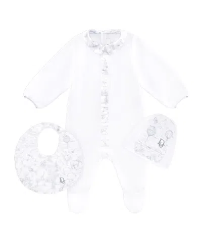 Dior Newborn Gift Set In White