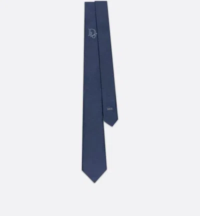 Dior Tie Accessories In Blue