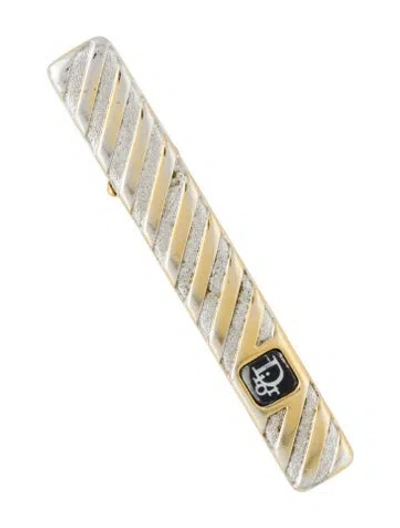 Pre-owned Dior Tie Clip In Multi