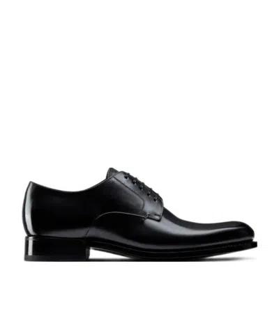 Dior Timeless Derby Shoes In Black