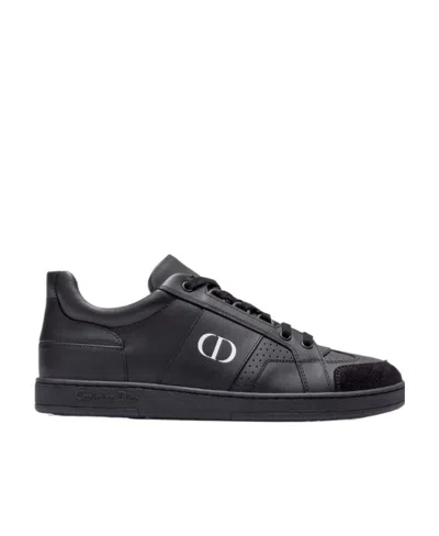 Dior Tie Low-top Casual Shoes In Black