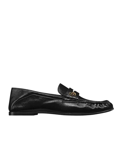 Dior Time Loafer In Black