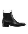 Dior Man Ankle Boots Black Size 9 Leather In Animal Print