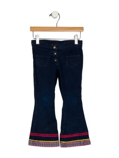 Pre-owned Dior Babies' Toddler Girls' Denim Pants In Blue