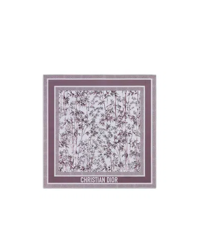 Dior Toile De Jouy Natura 70 Square Scarf