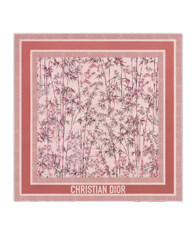 Dior Toile De Jouy Natura 70 Square Scarf