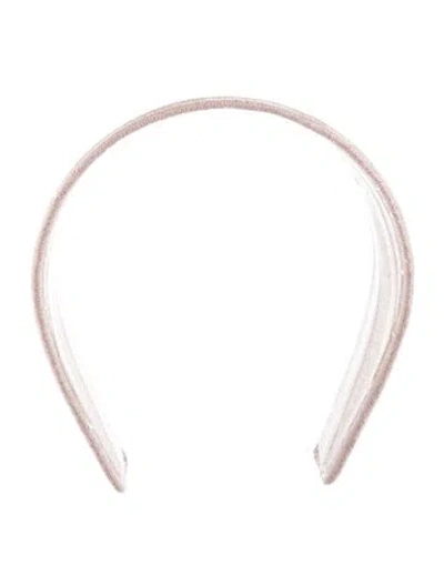 Pre-owned Dior Toile De Jouy Print Headband In Pink
