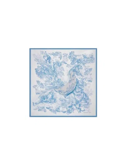 Dior Toile De Jouy Sauvage Hat In White