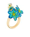 Dior Toile De Jouy Voyage Ring In Green