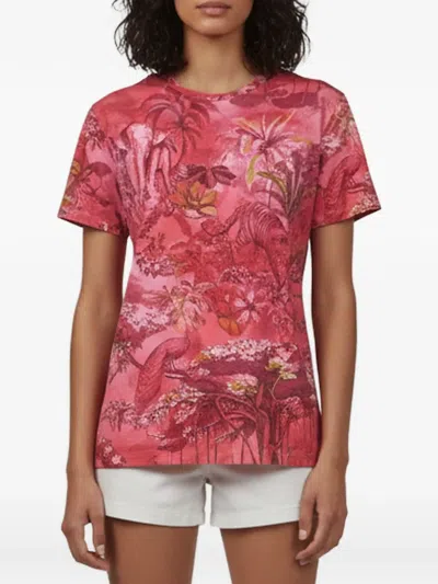 Pre-owned Dior Toile De Jouy Voyage T-shirt In Pink