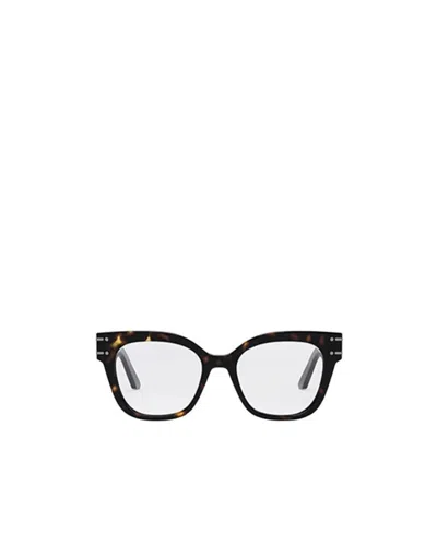 Dior Tortoiseshell-frame Glasses In White