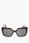 Dior Tortoiseshell Patterned Wayfarer Sunglasses Grösse Unica