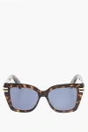 Dior Tortoiseshell Patterned Wayfarer Sunglasses Grösse Unica