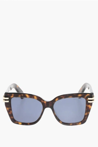 Dior Tortoiseshell Patterned Wayfarer Sunglasses Grösse Unica