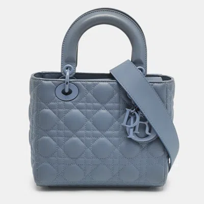 Pre-owned Dior Tote In Blue