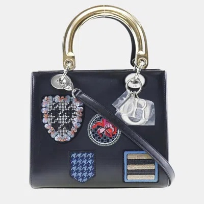 Pre-owned Dior Tote Bag In Blue