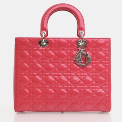 Pre-owned Dior Tote Bag In Pink
