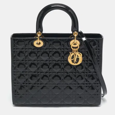 Pre-owned Dior Tote In Black