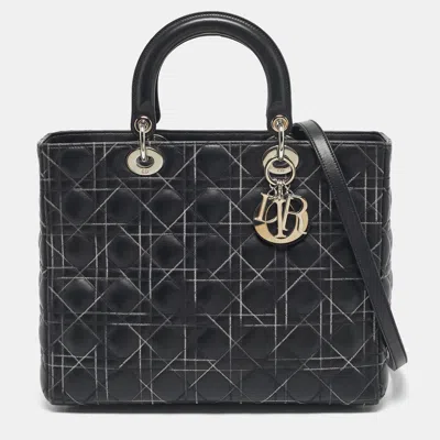 Pre-owned Dior Tote In Black