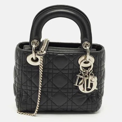 Pre-owned Dior Tote In Black