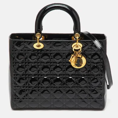 Pre-owned Dior Tote In Black