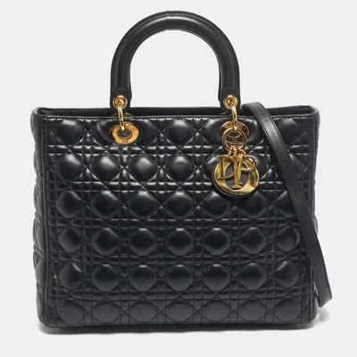 Pre-owned Dior Tote In Black