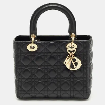 Pre-owned Dior Tote In Black