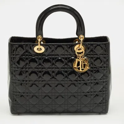Pre-owned Dior Tote In Black