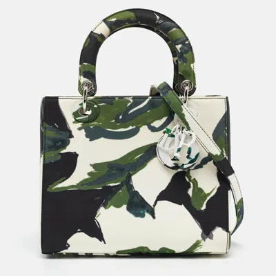 Pre-owned Dior Tote In Green
