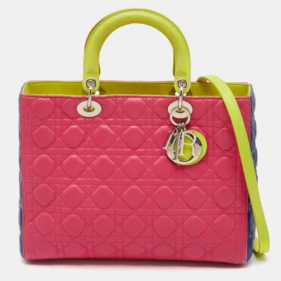 Pre-owned Dior Tote In Multi