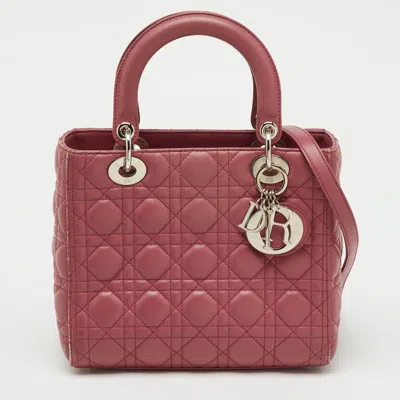 Pre-owned Dior Tote In Pink