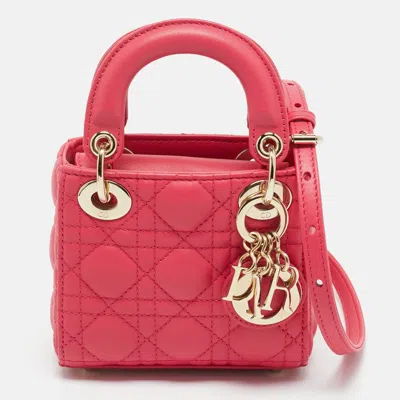 Pre-owned Dior Tote In Pink