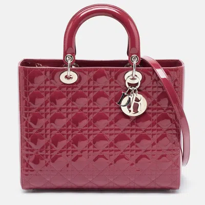 Pre-owned Dior Tote In Pink