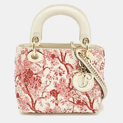 Pre-owned Dior Tote In Red