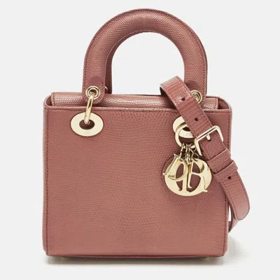 Pre-owned Dior Tote In Red