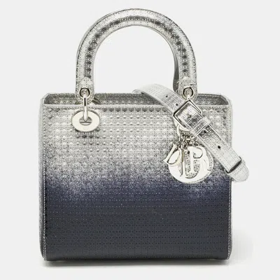 Pre-owned Dior Tote In Silver
