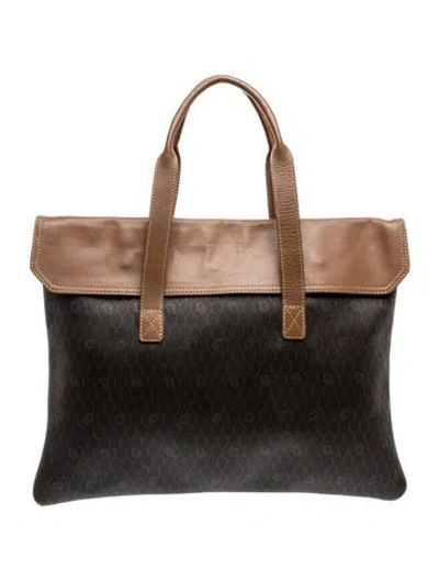 Pre-owned Dior Tote Vintage In Brown
