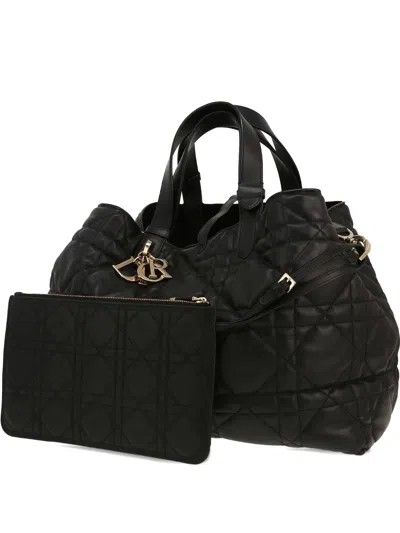 Pre-owned Dior  Toujours Handbag In Black Quilted Leather
