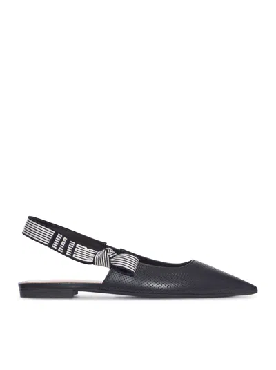 Dior Toujours Slingback Neckline In Black