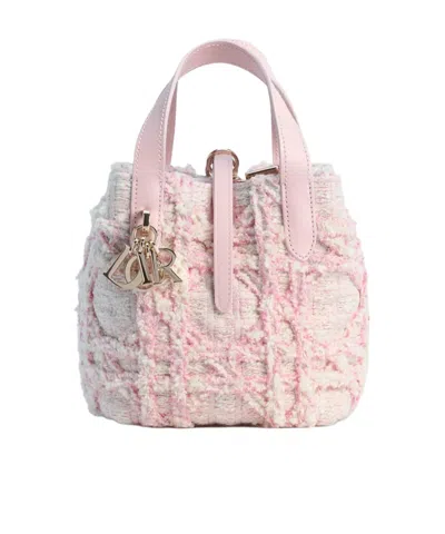 Dior Toujours Vertical  Tote Bag In Pink
