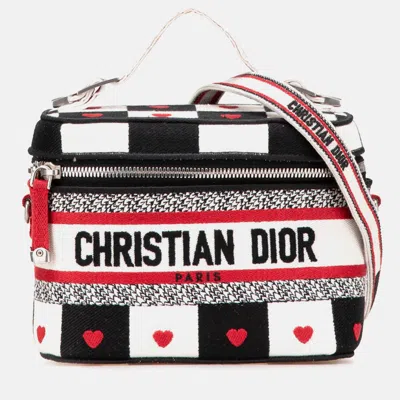 Pre-owned Dior Travel Vanity Case In White
