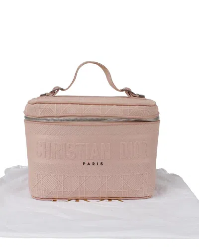 Pre-owned Dior Travel Vanity Case Tote Bag (authentic Pre-loved)
