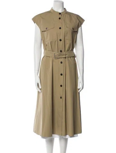 Pre-owned Dior Trench Coat In Brown