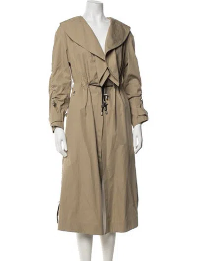 Pre-owned Dior Trench Coat In Brown/neutrals