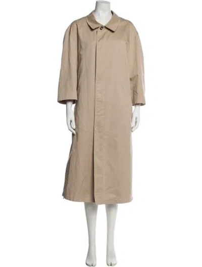 Pre-owned Dior Trench Coat In Neutral